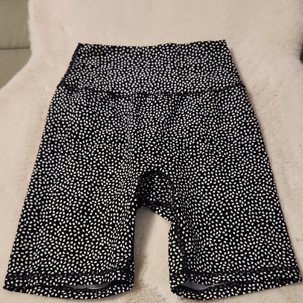 BuffBunny Legacy Biker Shorts in Black Bossy Print